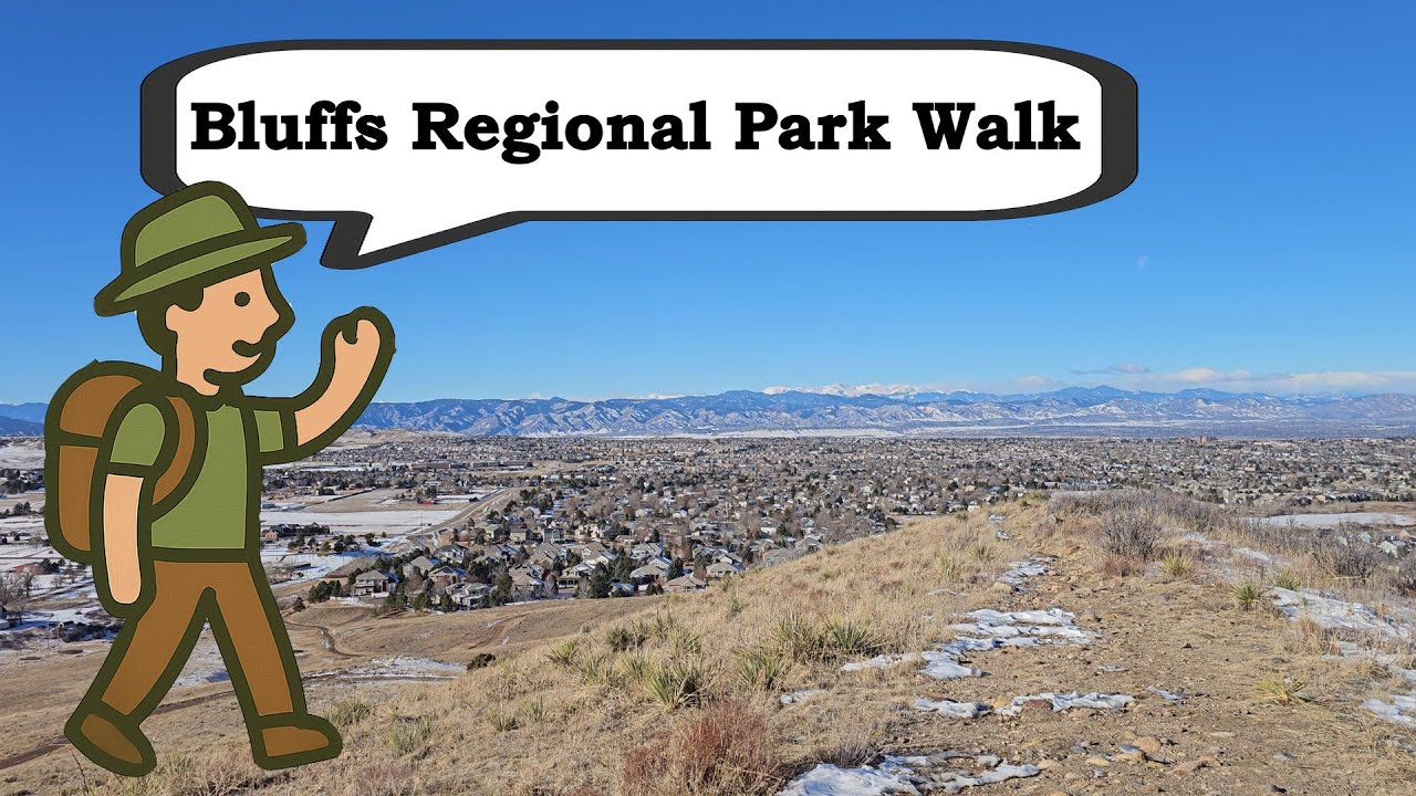 Bluffs Regional Park Walk | Sweeping Front Range Views – Lone Tree, Colorado (4K)