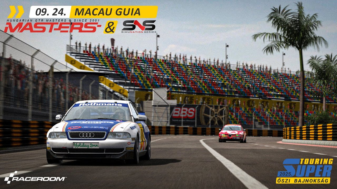 GTR-Masters - R3E Super Touring - 2025 Ősz - Macau