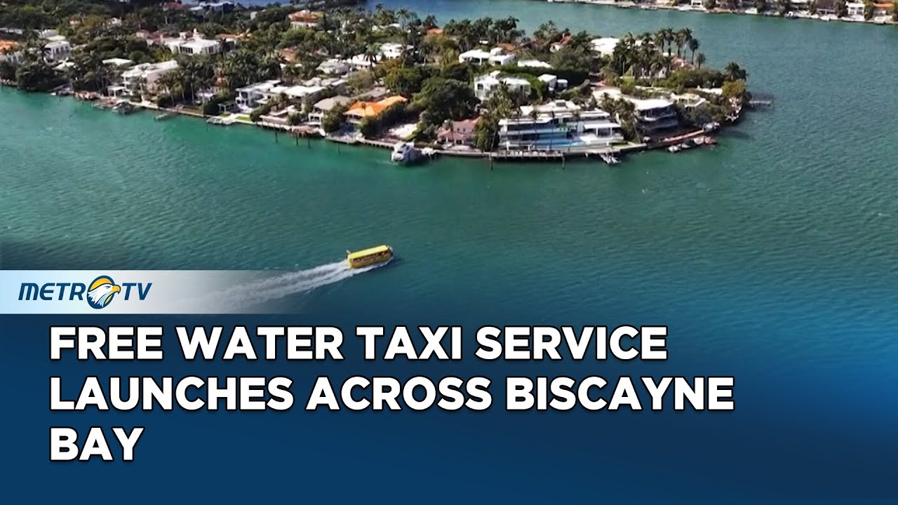Miami Launches Free Water Taxi Service Between Miami Beach