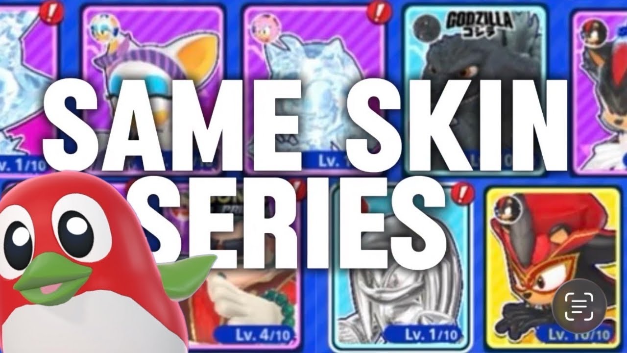 ✪ Серия игр с одинаковыми скинами* SONIC RUMBLE *Pengo* ЧАСТЬ ПЕРВАЯ мобильные игры [Cheese Chat]