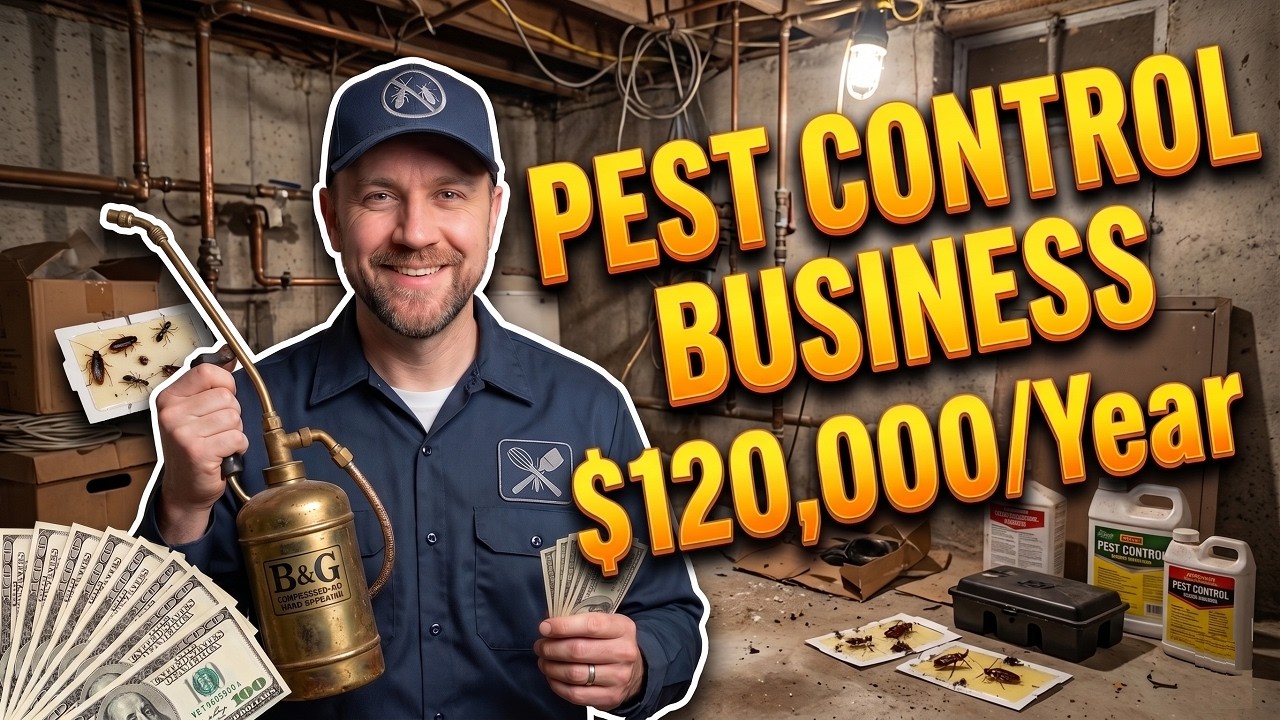 How to Start a Pest Control Business in California ($150,000/Year Profitable Business)