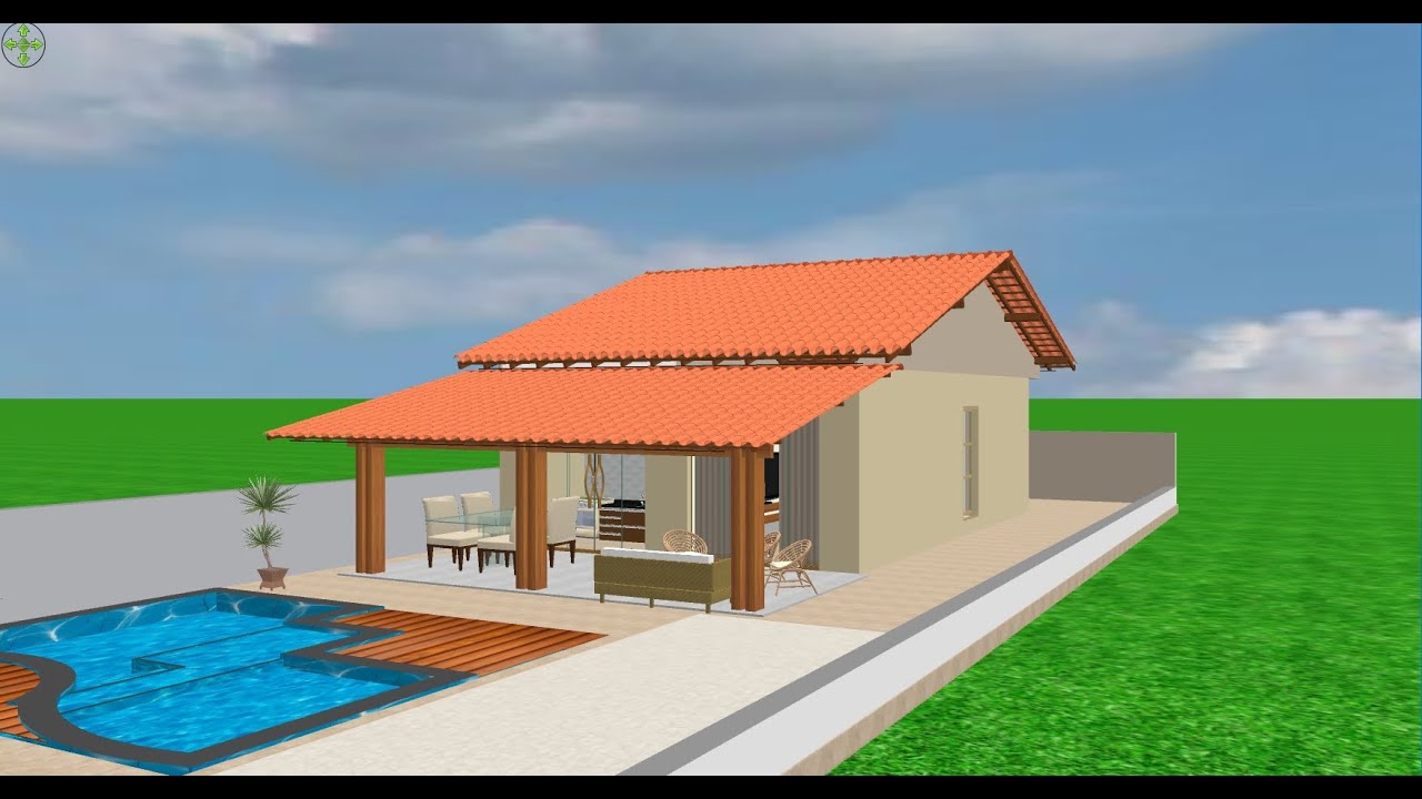 Casa em 3d inspirem-se a cada video - #casa #design