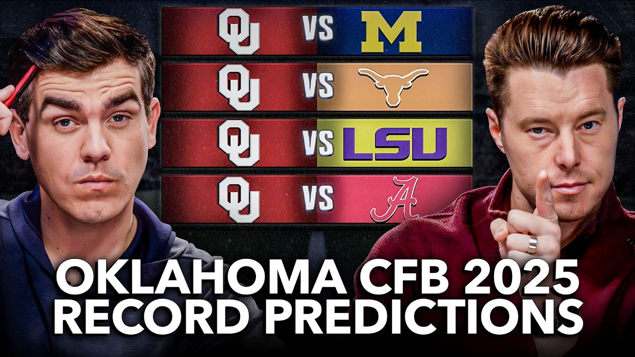 OKLAHOMA FOOTBALL 2025 Record Predictions | Crain & Company