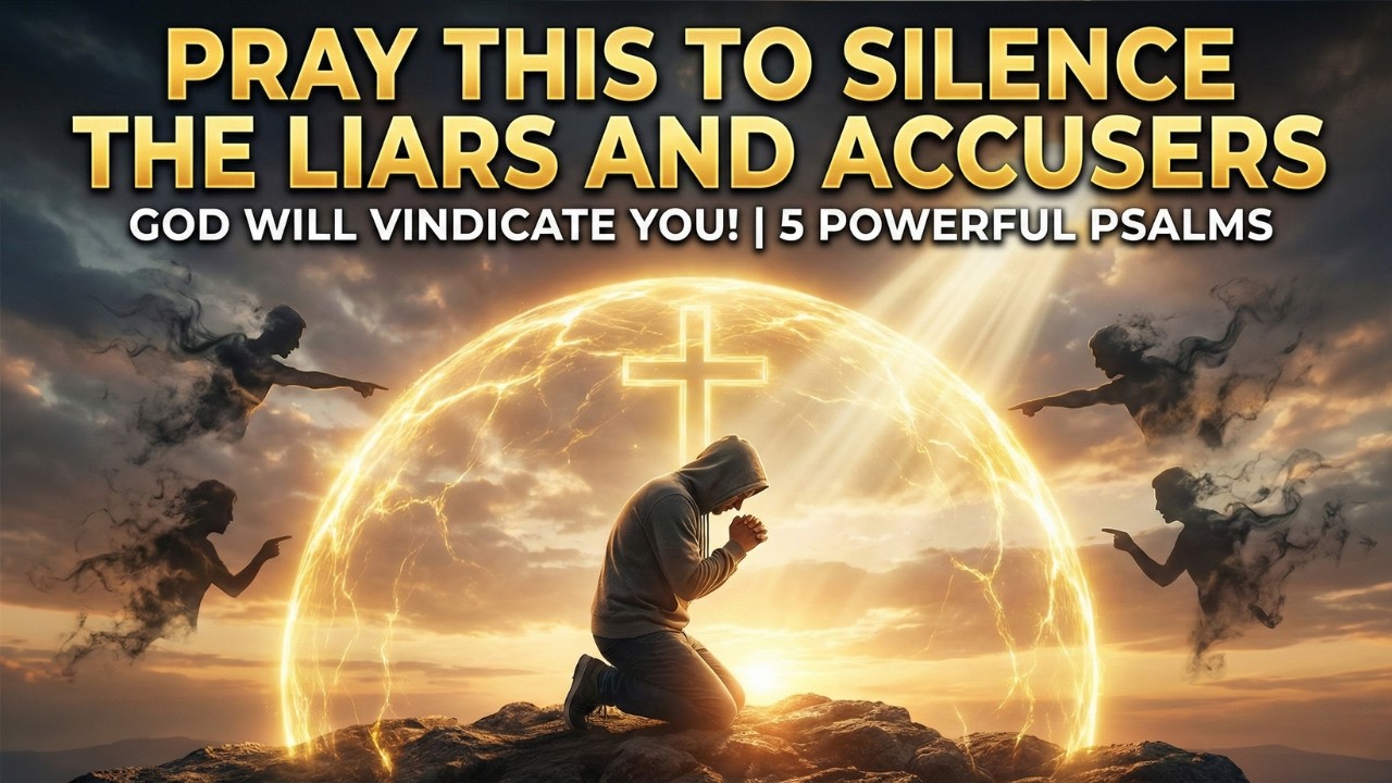 Pray This to Silence the Liars and Accusers! (5 Powerful Psalms) | Morning Prayer