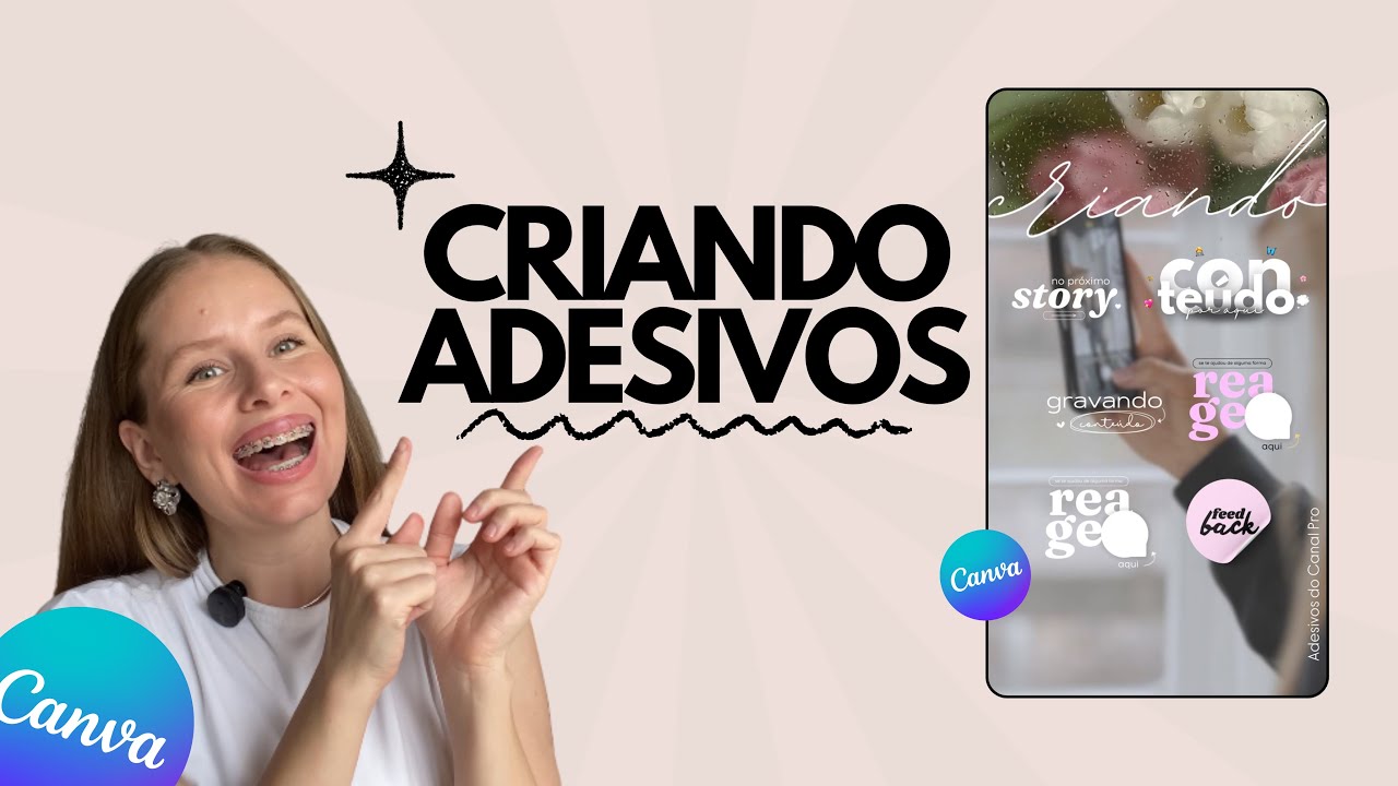 Como Fazer Adesivos pelo Canva | Curso de Adesivos Gratuito