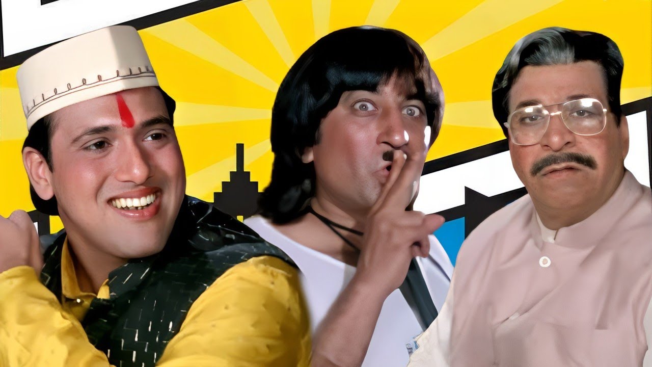 Kader Khan, Govinda & Shakti Kapoor Back 2 Back Comedy Scene Compilation - Raja Babu