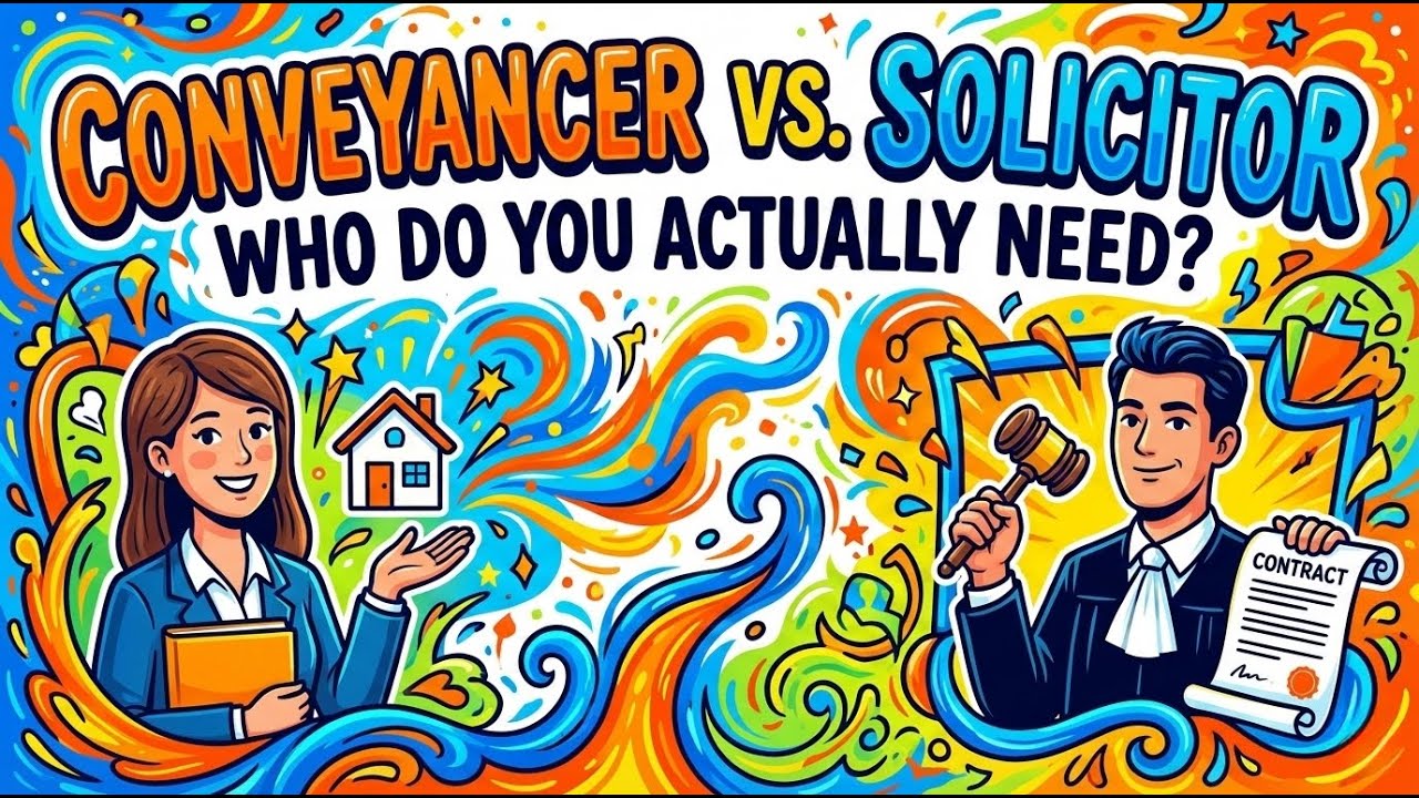 Conveyancer vs Solicitor: Don't Waste Money on the Wrong One! 🏠💰Who Do You ACTUALLY Need?
