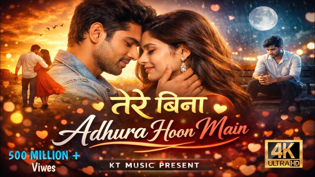 🎶 Tere Bina Adhura Hoon Main | New Hindi Heartbreak Song 2026 | KT Music Official 🎵