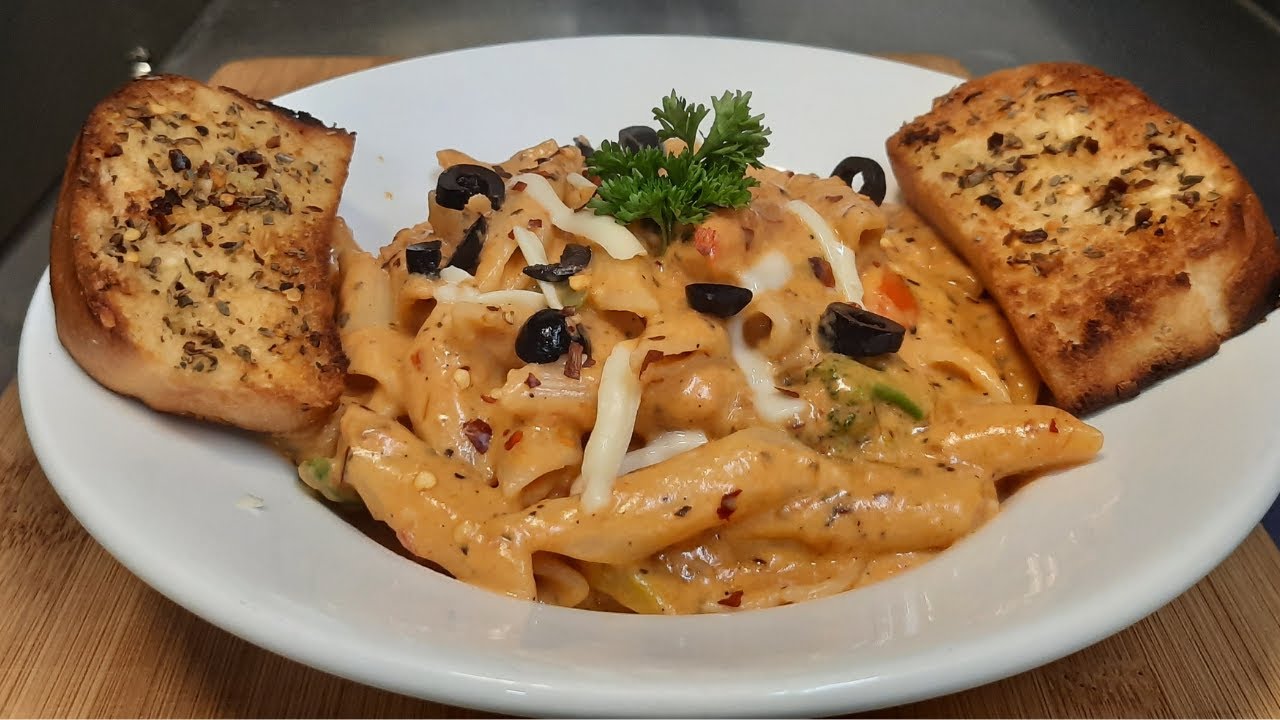 Mix Sauce Pasta Recipe | Easy Pasta Recipe | How To Make Mix Sauce Pasta At Home