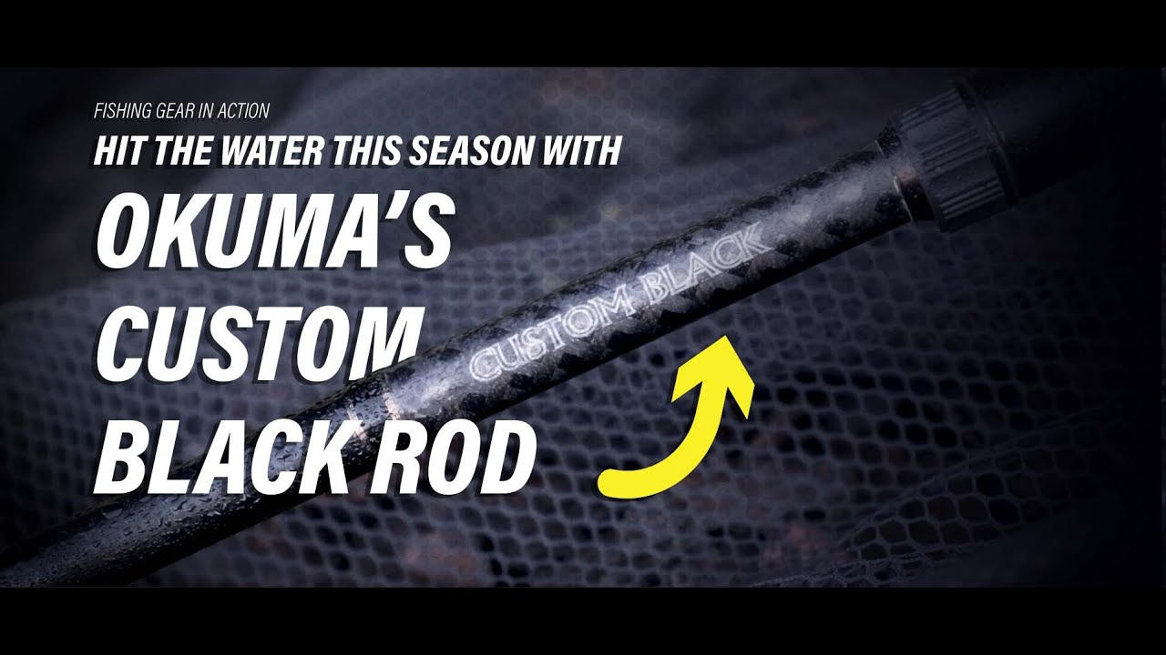 Okuma's Custom Black Rods