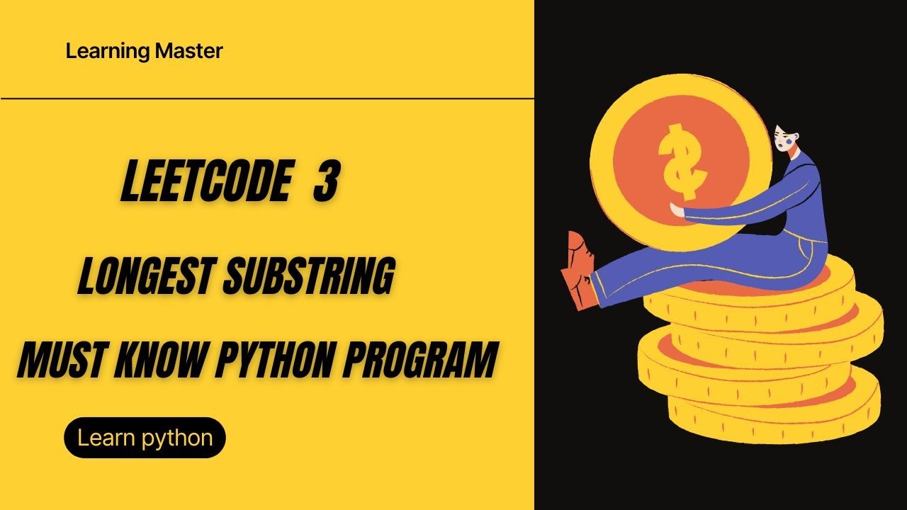 Longest Substring Without Repeating Characters | Leetcode #youtube #leetcode