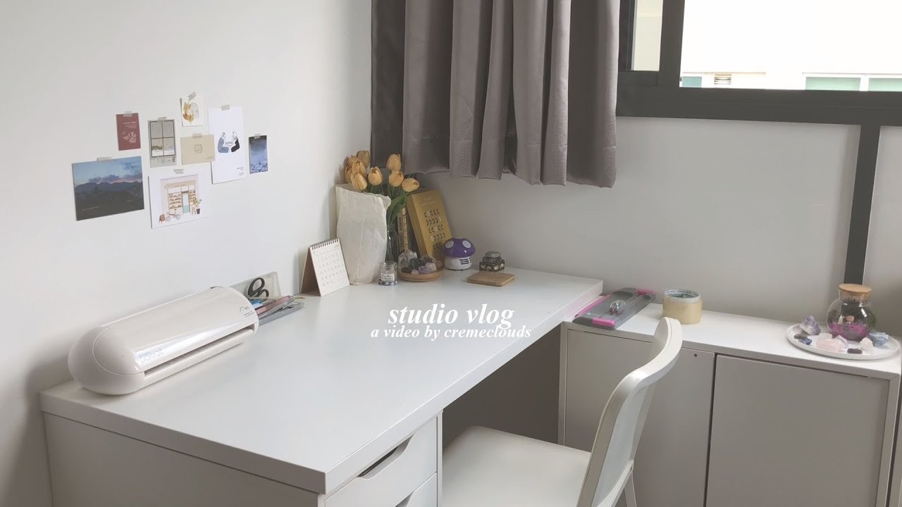 studio vlog : preparing for a new release, how i make my products // cremeclouds