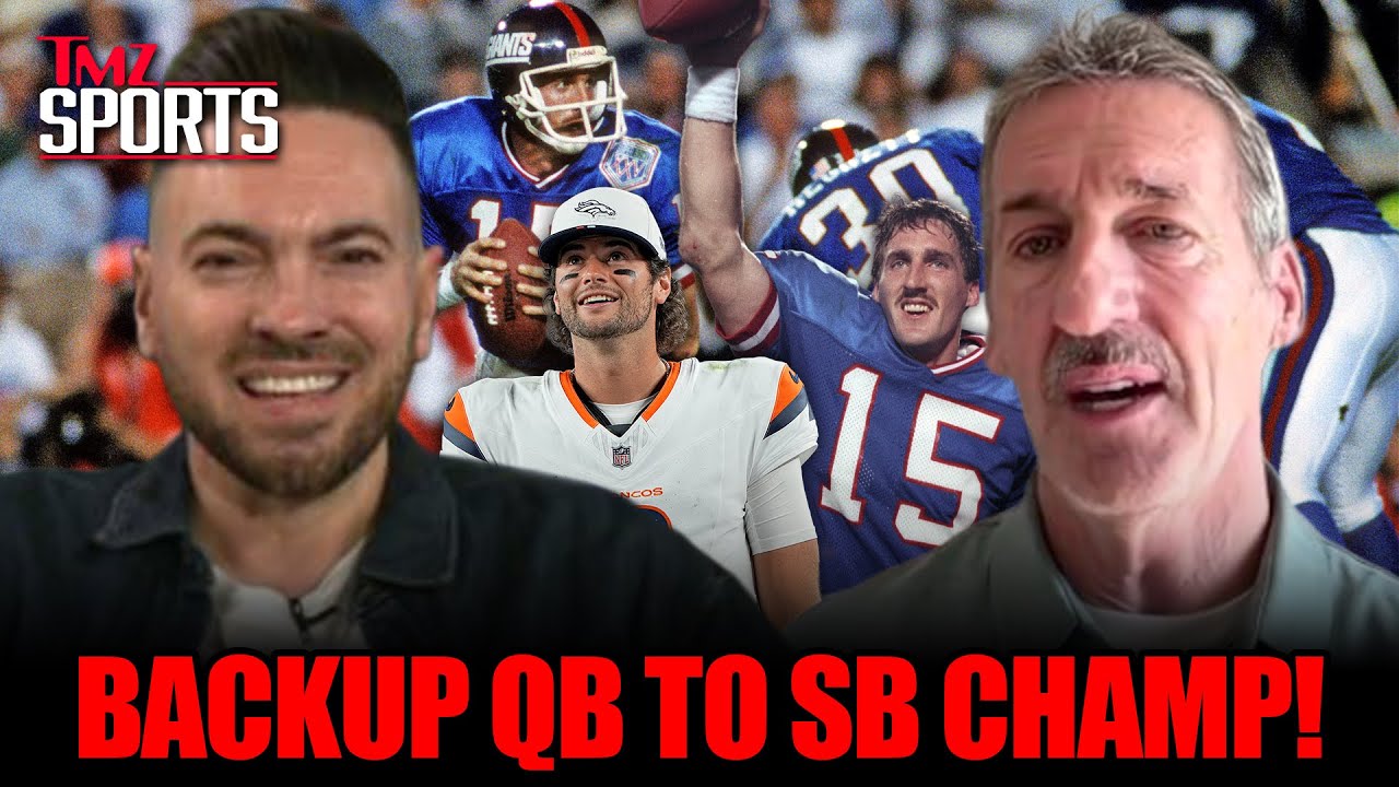 From Backup QB To Super Bowl Hero … Jeff Hostetler’s Advice For Jarrett Stidham | TMZ Sports