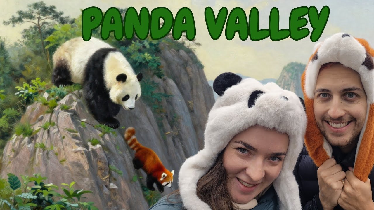 I visited China's Panda Valley and a Sacret Mountain in one day!🇨🇳
