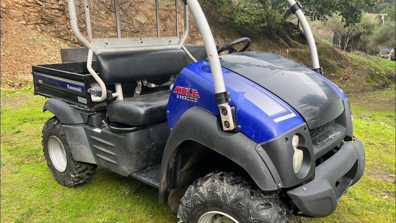 Ремонт утечки масла в Kawasaki Mule 610 XC 2011 года