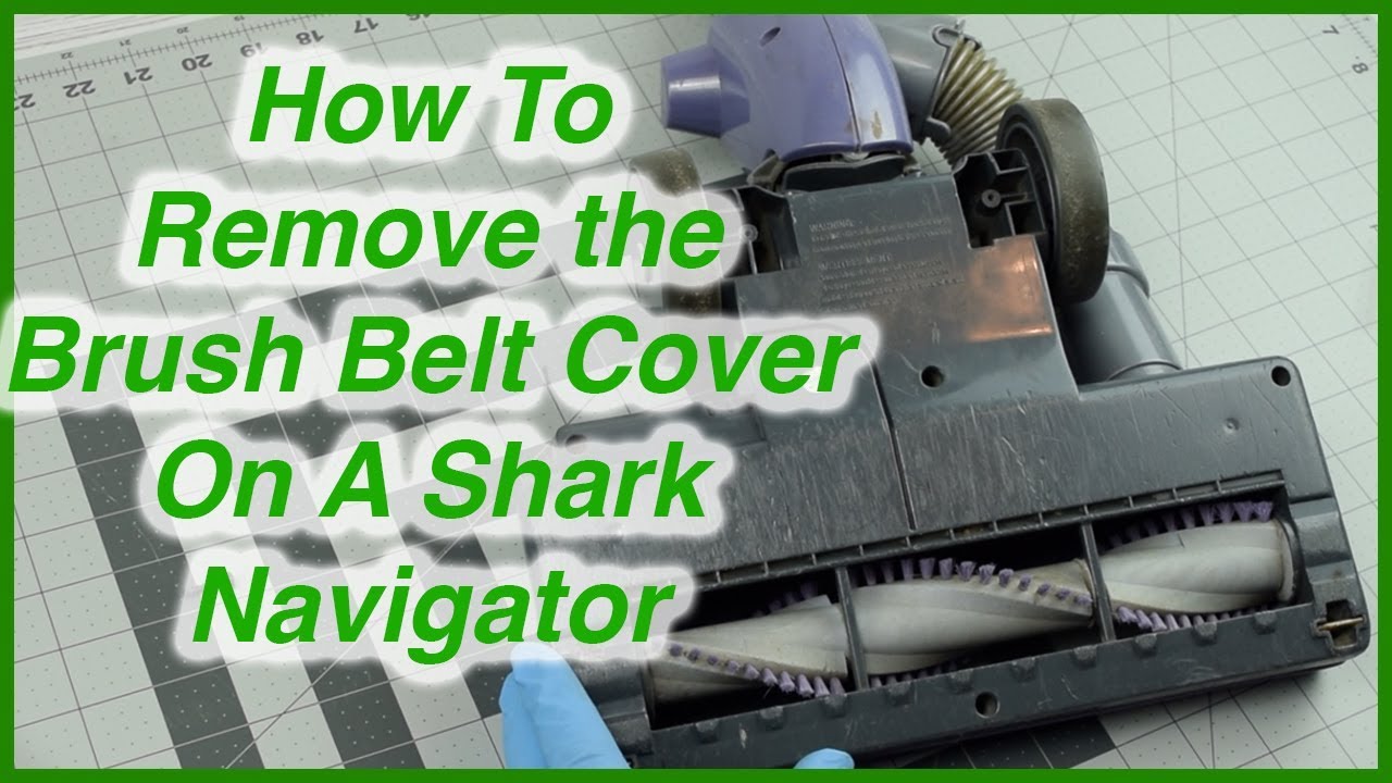 Как открыть нижнюю пластину валика щетки на пылесосе Shark Navigator Lift Away