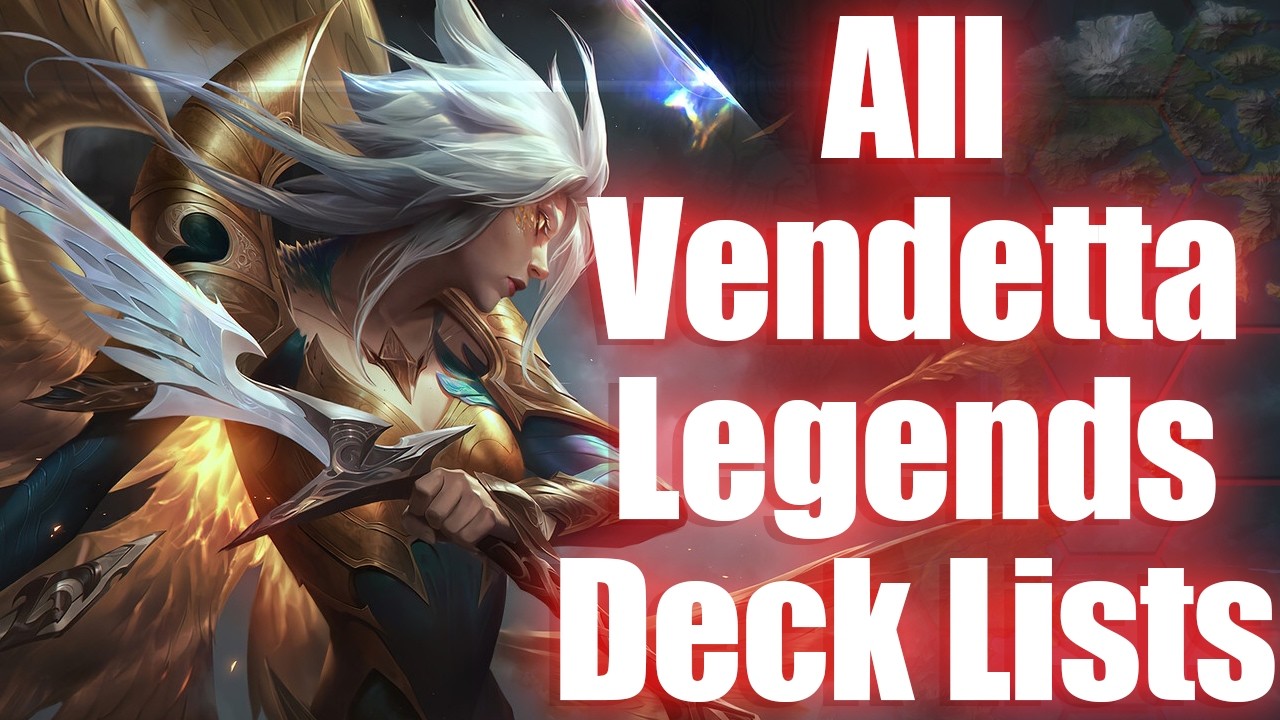 9 Vendetta Legend Deck Lists! | Kennen, Zed, Ambessa & More | Riftbound