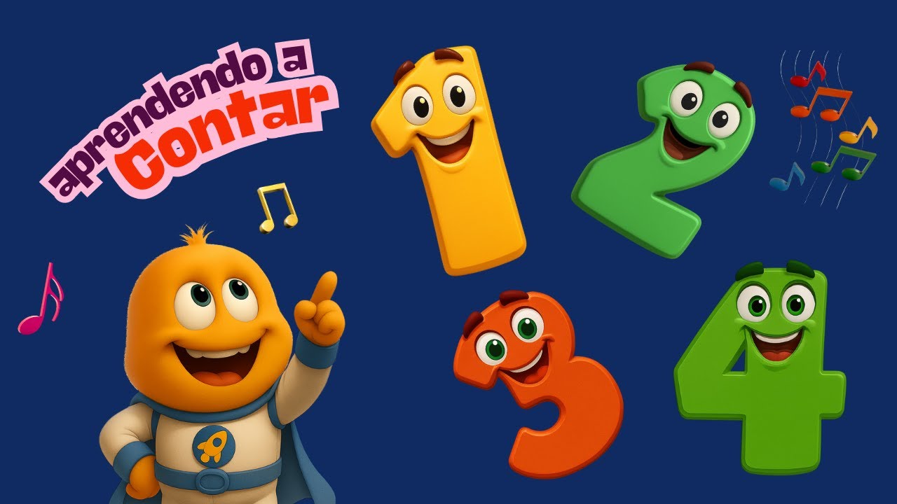 Aprenda os Números de 1 a 10 com a Patrulha Galáctica | Vídeo Infantil Educativo