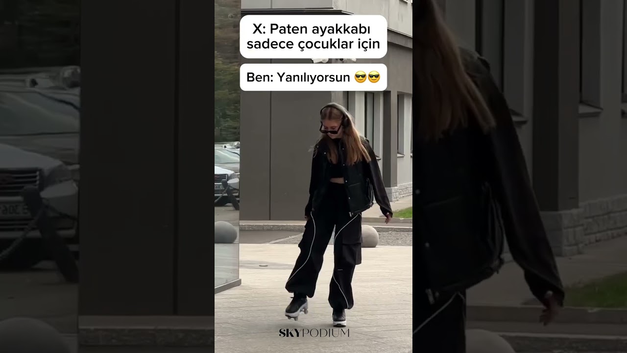 Paten ayakkabı sadece &ccedil;ocuklar i&ccedil;in mi? Hi&ccedil; Sanmıyoruz ❤️&zwj;🔥😎  #hediye #paten #tekerlekliayakkabı
