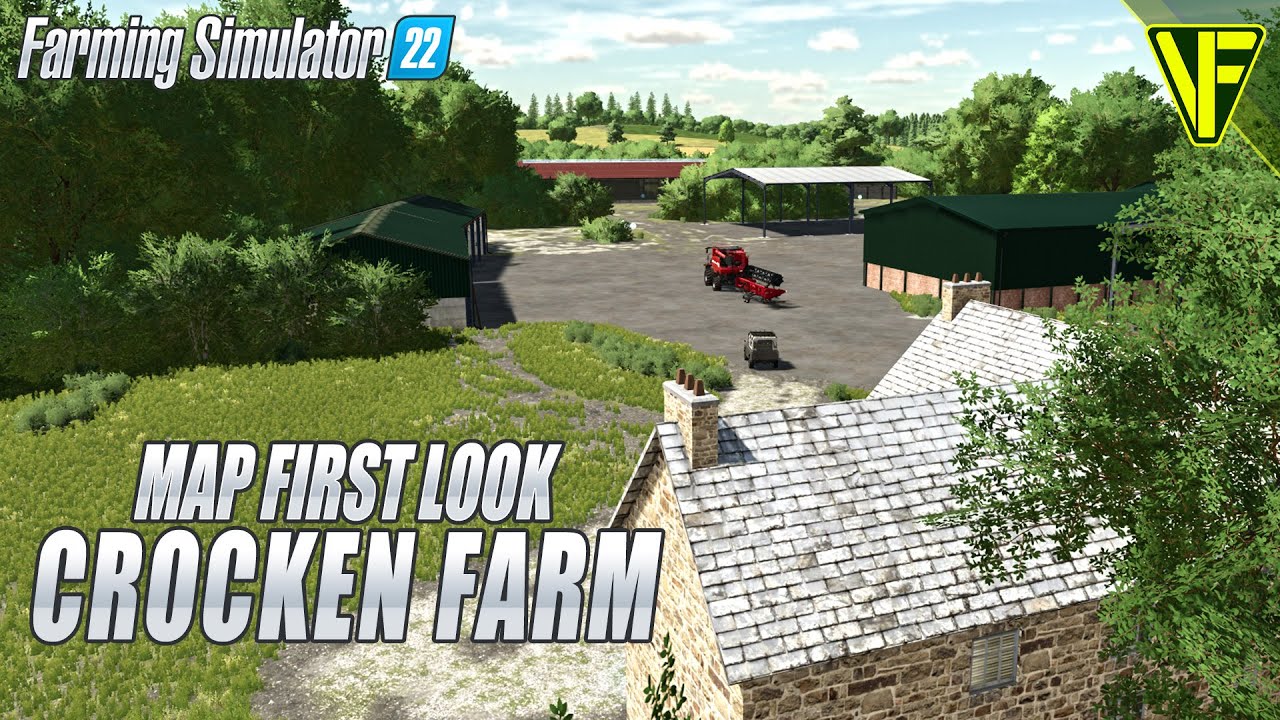 An Amazing First Time UK Farming Simulator 22 Map! | Crocken Farm 1st Look
