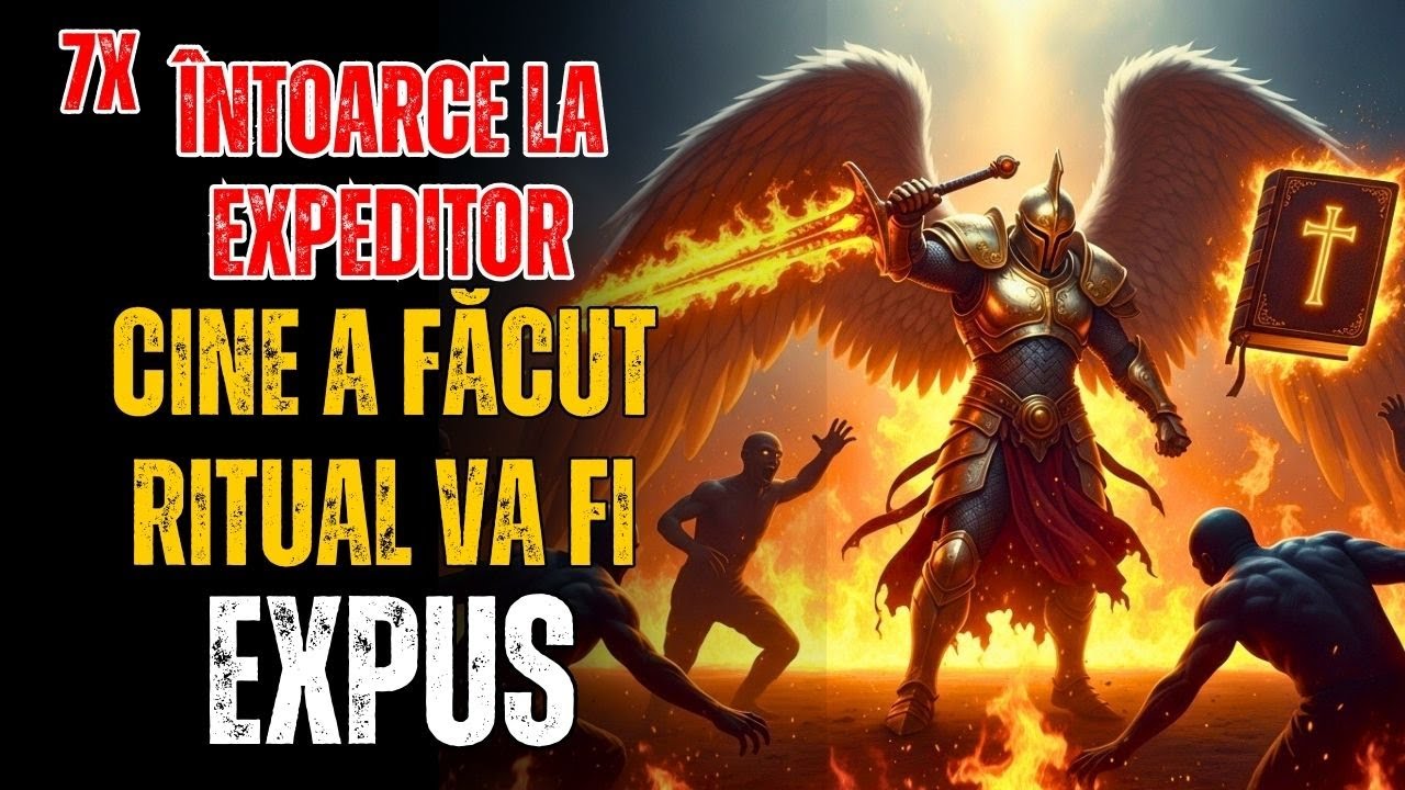 ⚔️ Rugăciune de război: Dumnezeu EXPUNE cine ți-a folosit numele într-un ritual și inversează răul t