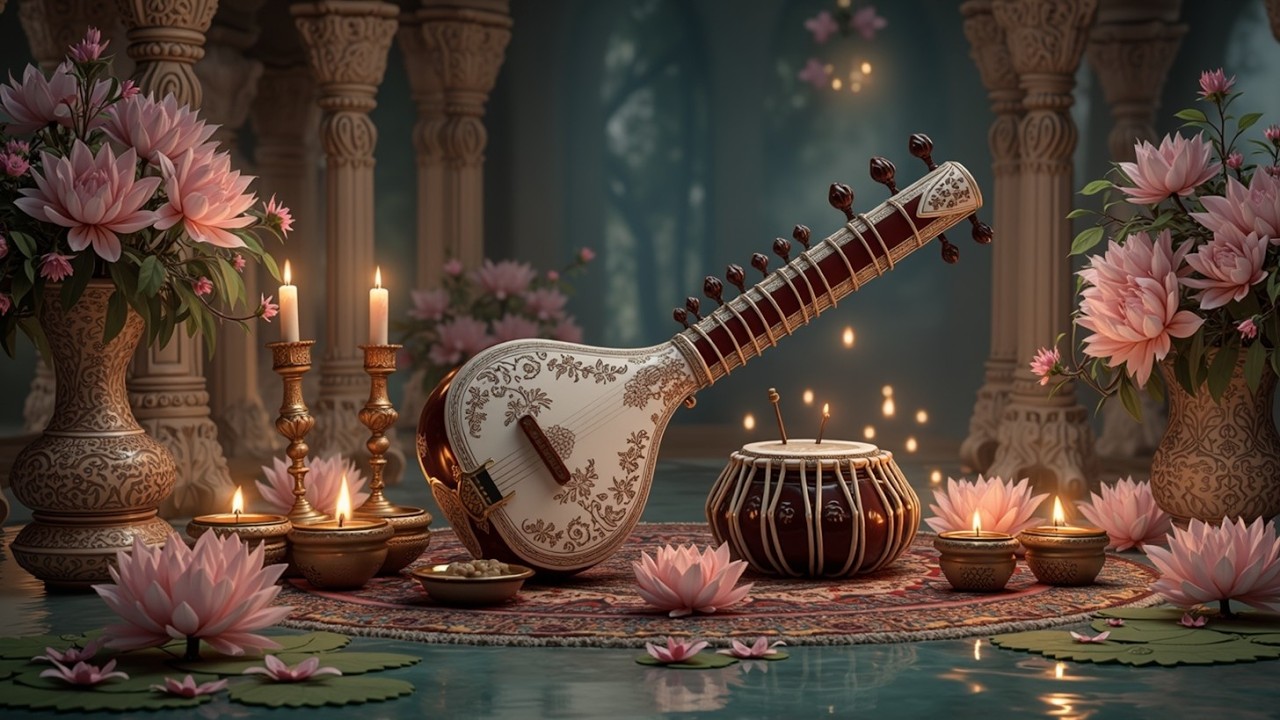 Dusze Sitaru Indie ~ Tradycyjna Indyjska Muzyka Klasyczna