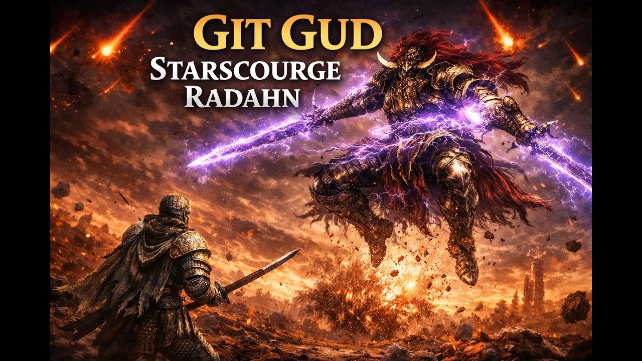 Elden Ring | Starscourge Radahn — Level 35 Samurai (Git Gud Run)
