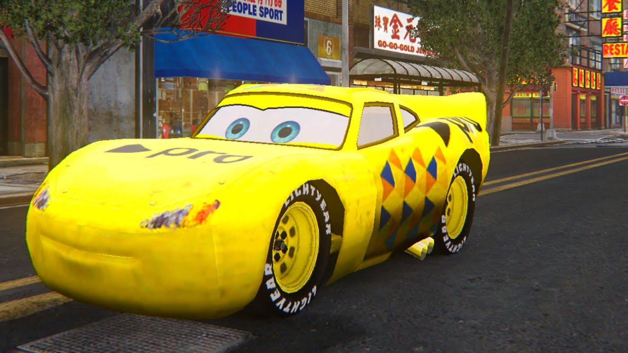 Lightning McQueen PRO Crash Testing | GTA IV