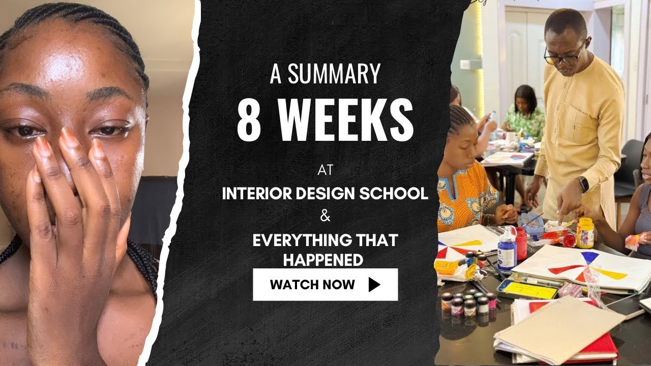 A Summary Of What 8 Weeks At Interior Design School Has Taught Me #interiordesign #interiordesigner 