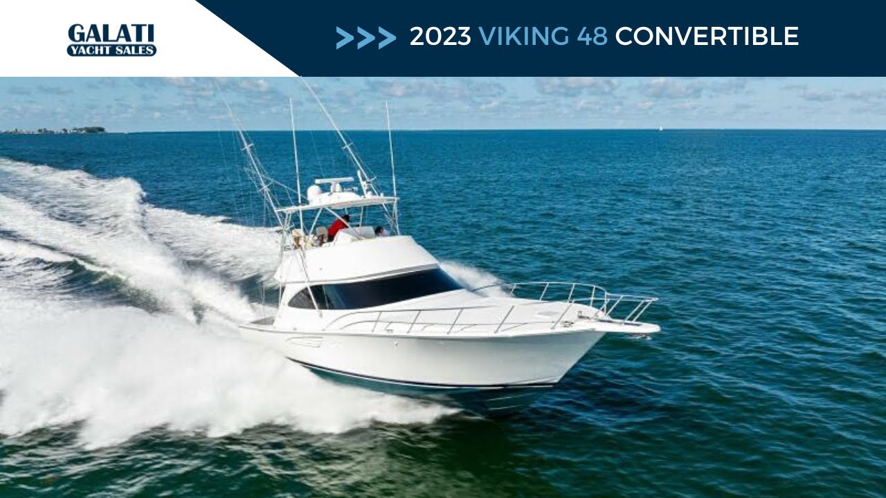 For Sale - 2023 Viking 48 Convertible "Out A Control"