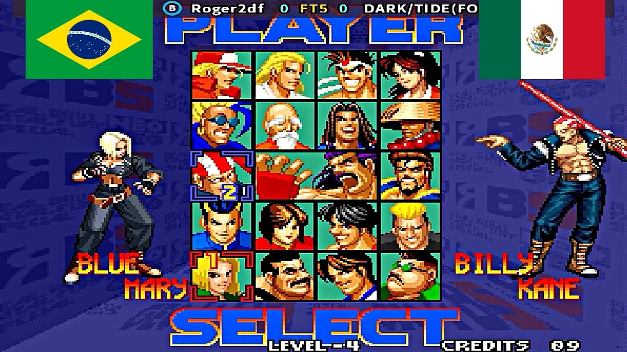 Real Bout Fatal Fury Special - Roger2df vs DARK/TIDE(FORASTERO) FT5