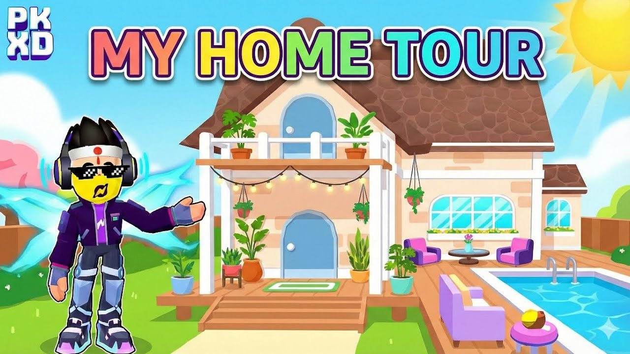 PK XD HOUSE REVEAL! 🏰 Incredible Decoration & New Look!