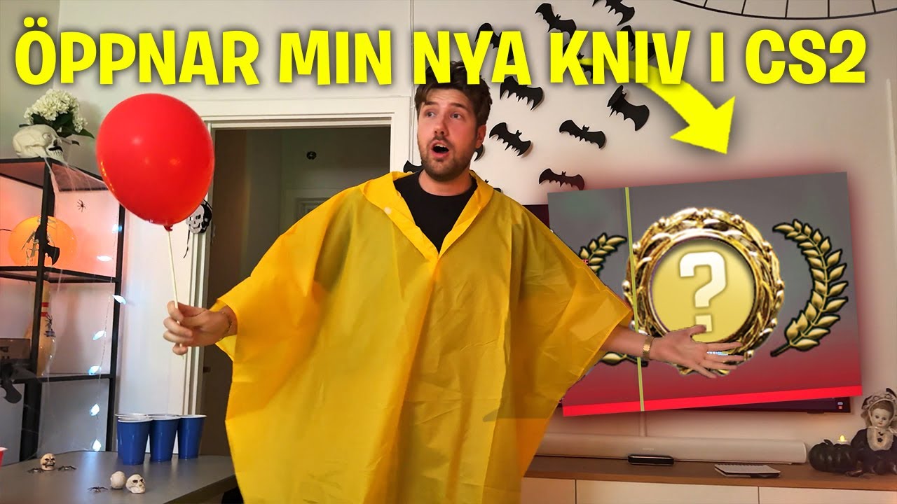 JAG &Ouml;PPNADE EN KNIV I COUNTER STRIKE 2 P&Aring; EN HEMMAFEST