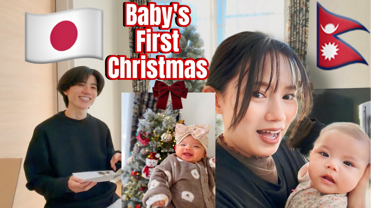 Our First Christmas As A Family Of Three🎄!! NepaliJapanese Couple🇳🇵🇯🇵VLOG115