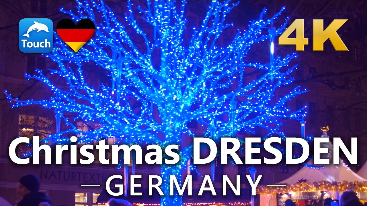 Дрезден, Рождественские ярмарки - Германия ► Видео о путешествиях #TouchChristmas