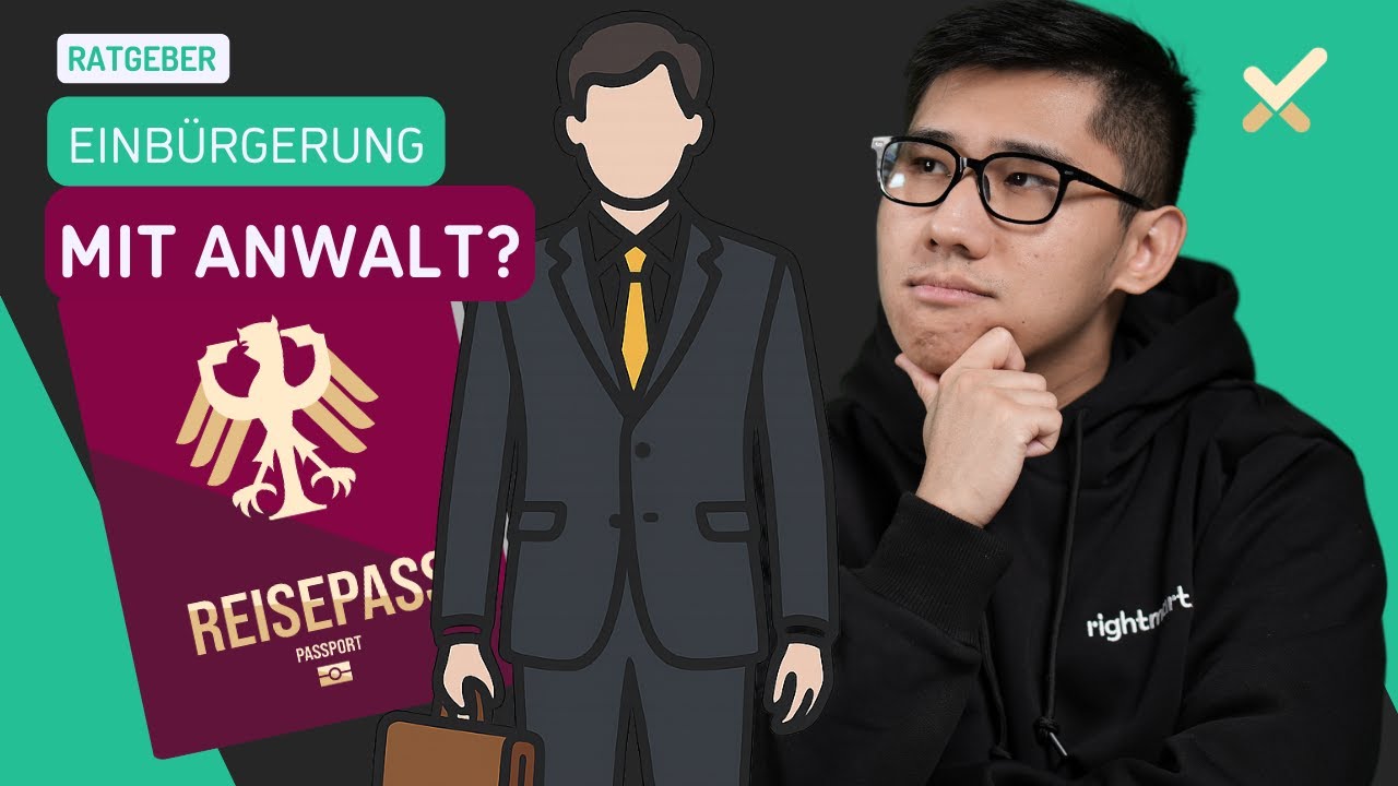 EINBÜRGERUNG mit ANWALT? 😱 Schneller zum DEUTSCHEN PASS