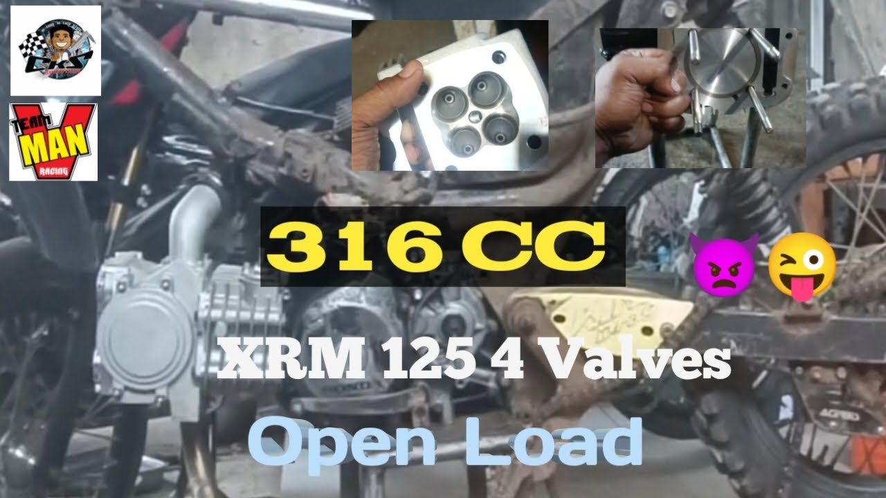 Xrm 125 Open 316cc service type??? ,,Halimaw ang tunog 🫣😁
