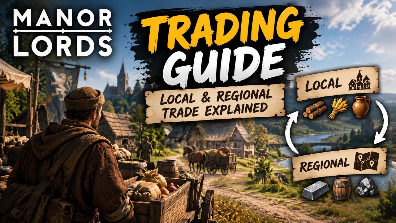 Manor Lords Trading Guide | Local & Regional Trade Explained
