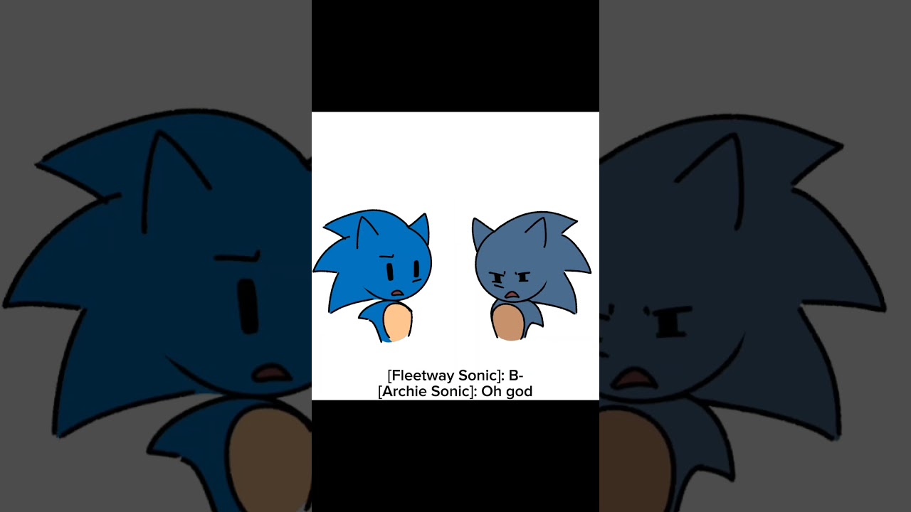 Archie & Fleetway's average interaction || Sonic The Hedgehog 