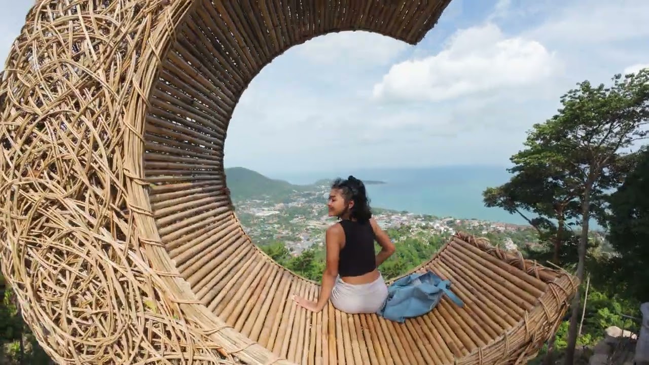 KOH SAMUI FROM ABOVE | Tropical Hills, Luxury Villas & Dream Beaches | 4K Drone Footage🌊