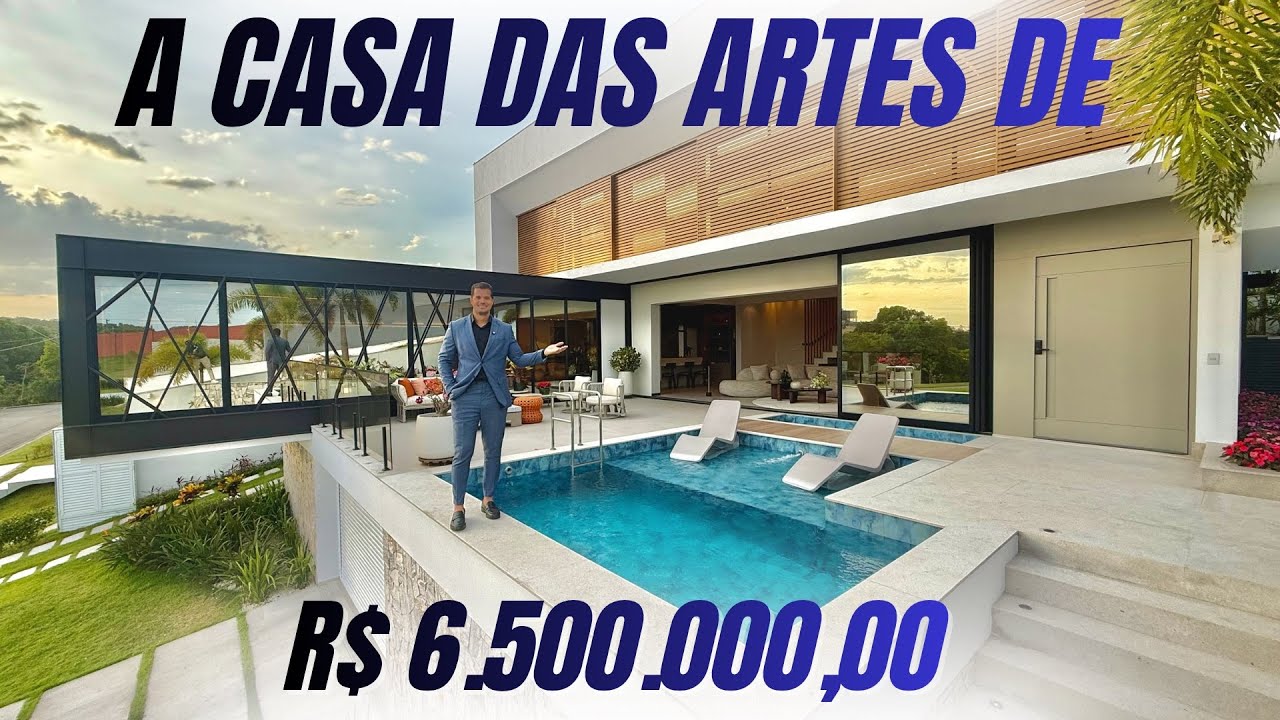 TOUR PELA CASA DAS ARTES DE R$ 6.500.000,00