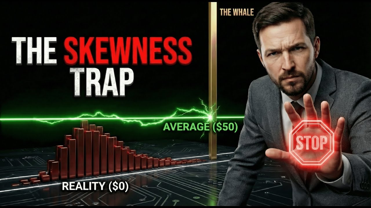 Data Scientist Interview: The Skewness Trap (Why Amateurs Get Rejected)