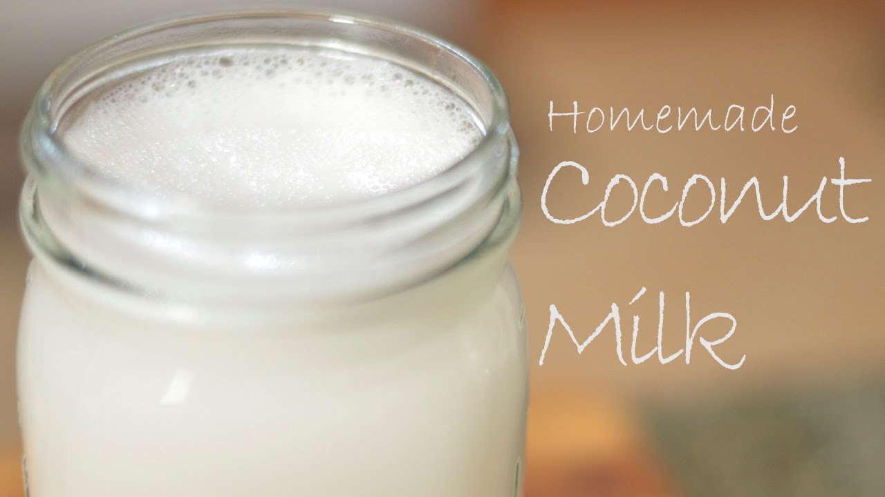 Homemade Coconut Milk