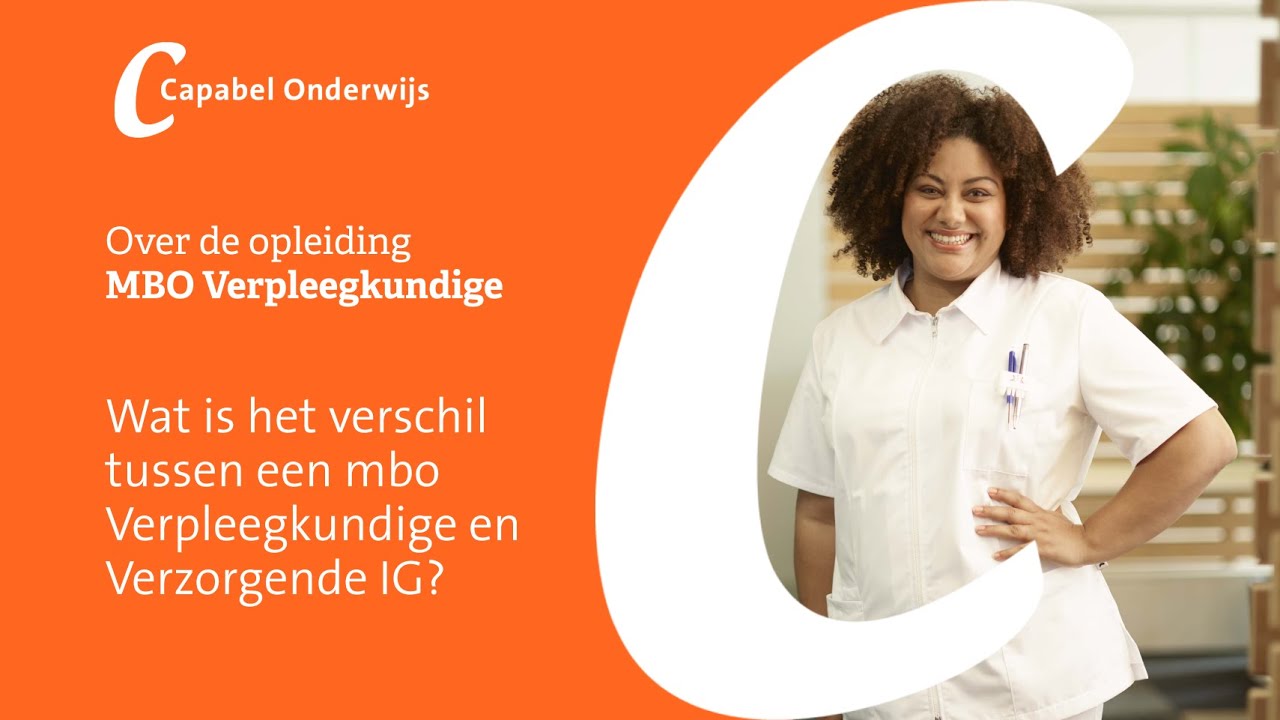Wat is het verschil tussen mbo Verpleegkundige en Verzorgende IG?