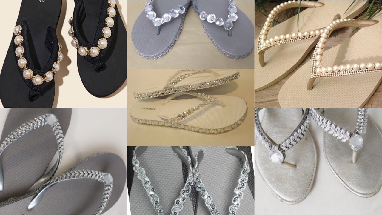 Handmade flip flops from old slippers || DIY Hacks @mamascraftideas