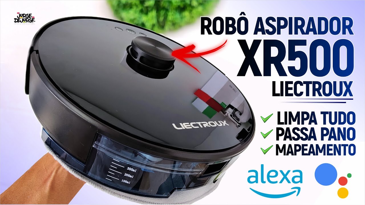 ★ O melhor ROBÔ ASPIRADOR a laser: LIECTROUX XR500 com Mapeamento e Alexa 😎