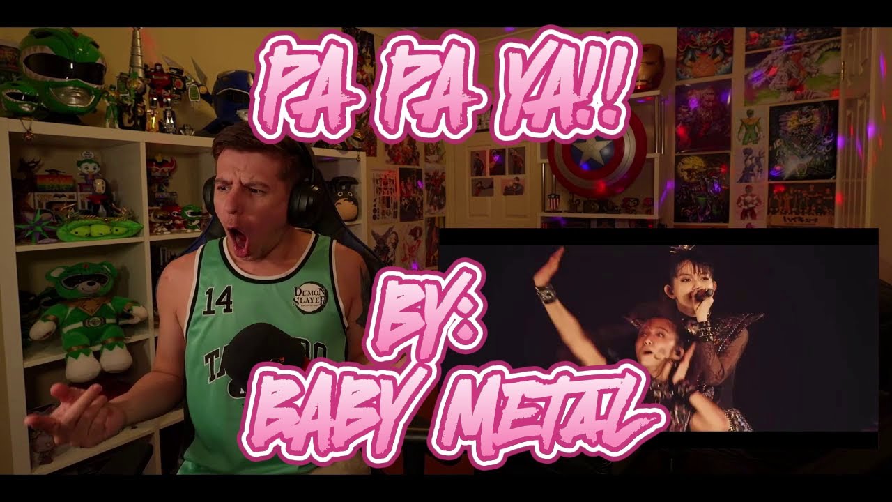 I NEED TO SEE THEM LIVE!!!!!!!!!!!!!!!!! Blind reaction to BabyMetal - Pa Pa Ya!!