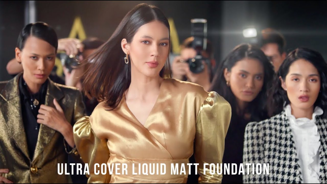 #UltraConfidentSkin Make Over Ultra Cover Liquid Matt Foundation