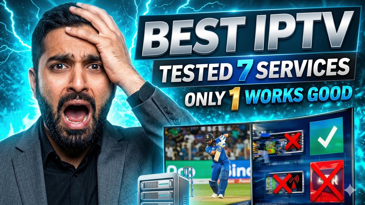Best IPTV 2026 &ndash; I Tested 7 Services Only 1 Has Zero Buffering