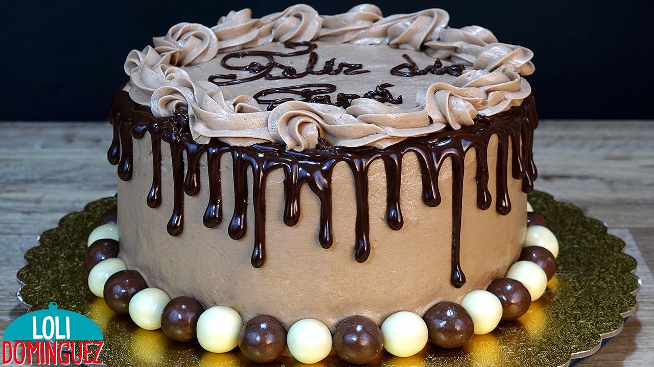TARTA DÍA DEL PADRE 2022 CON UN BIZCOCHO JUGOSO Y UN RELLENO DELICIOSO - Loli Domínguez